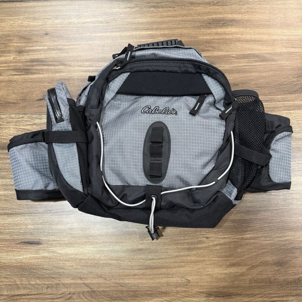 Cabelas Cross Peak Waist Pack W/ Hip Belt & Shoulder Straps Hiking Hunting Bag